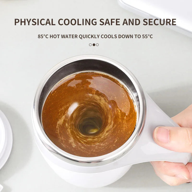 Portable Magnetic Stirring Mug