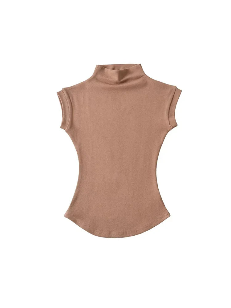 Stylish Summer Turtleneck Top
