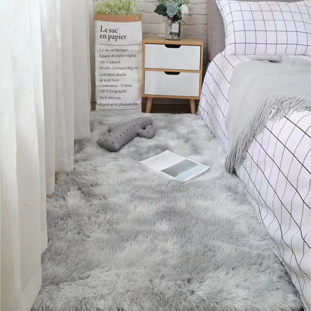 Cozy Fluffy Bedroom Rug