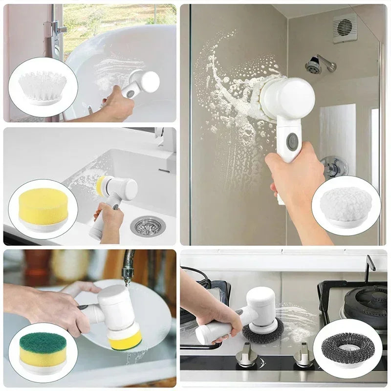 Cordless Spin Scrubber Magic