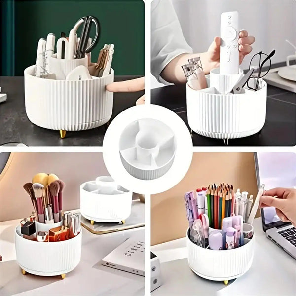 360° Swivel Makeup Organizer