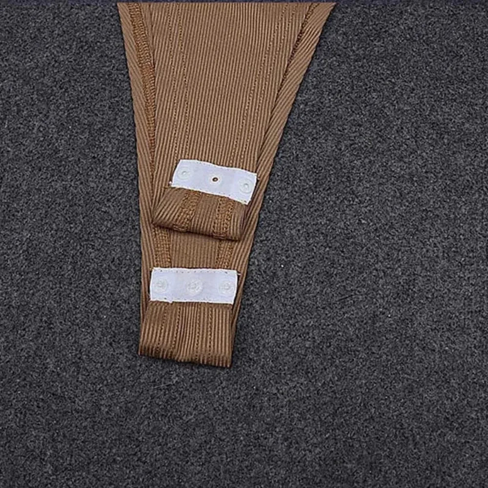 Chic Sleeveless Knit Bodysuit