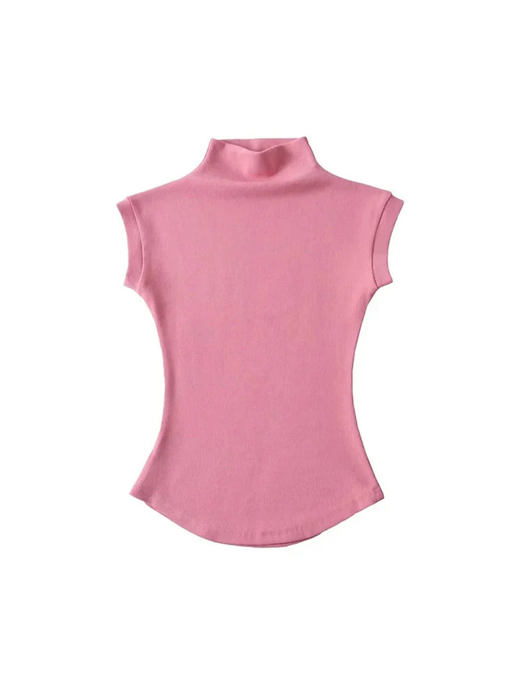 Stylish Summer Turtleneck Top