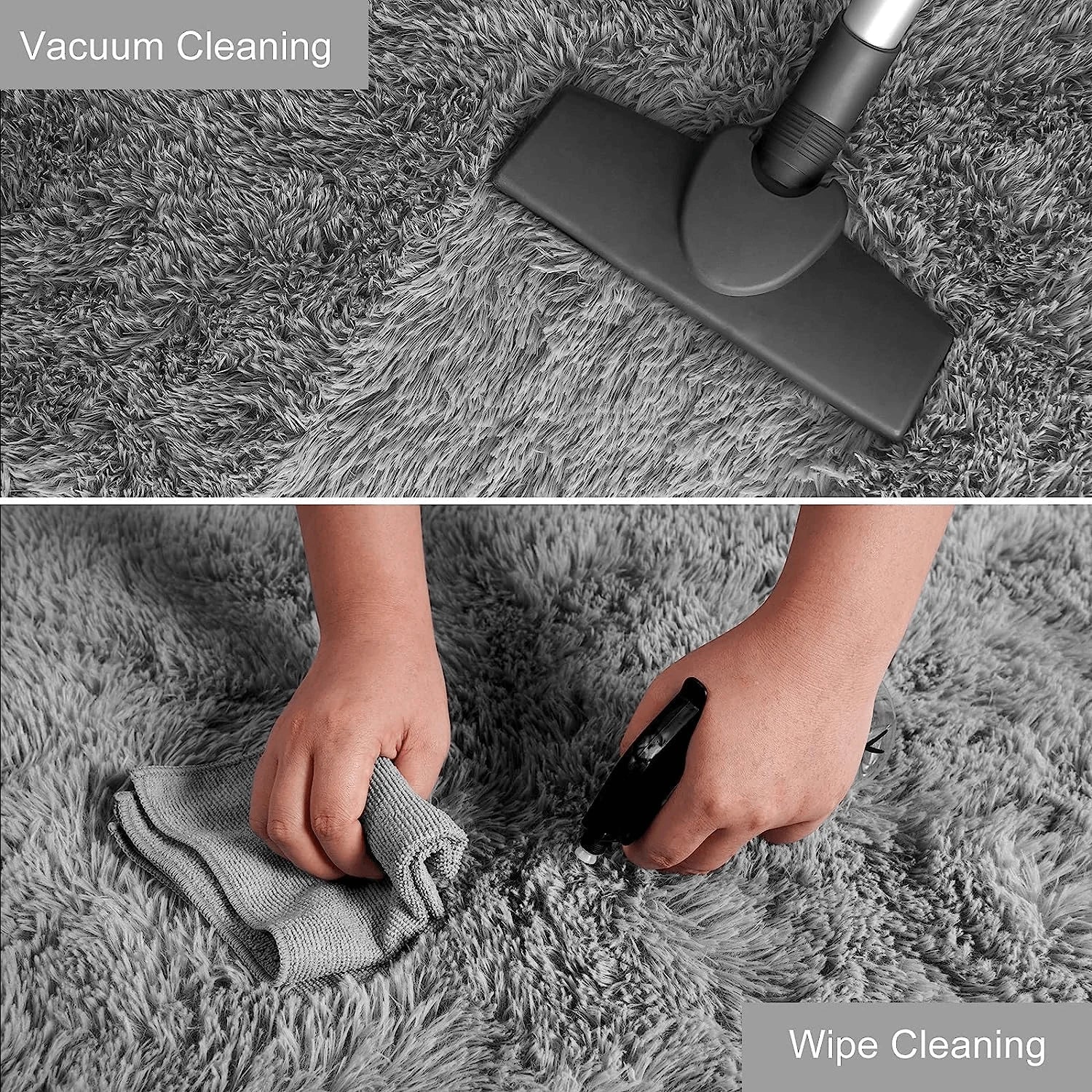 Cozy Fluffy Bedroom Rug