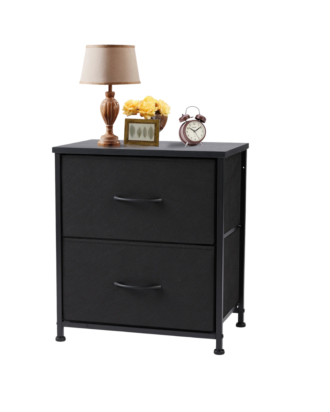 Elegant Bedside Organizer Table